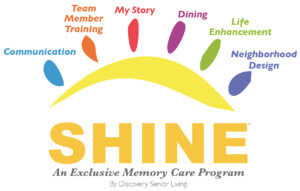 Shine memory care program