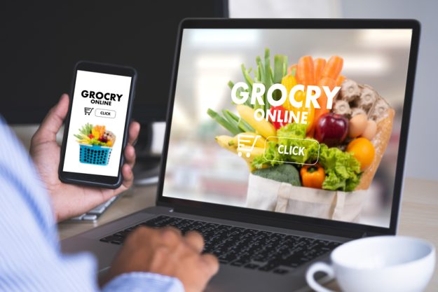 shopping groceries on online supermarket for food grocery shop 4 Ways Retirement Communities In Hope, IN Can Make Grocery Shopping Easier For The Residents